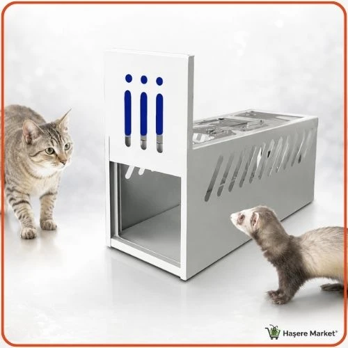 Kedi Canlı Yakalama Kafesi | Gelincik Sansar ürün görseli 1