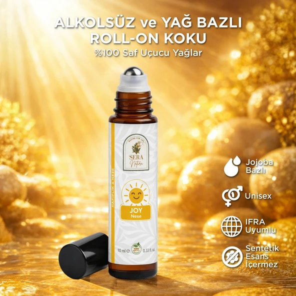 Joy Neşe Yağ Bazlı Roll-On Koku 10 ml - Resim 3