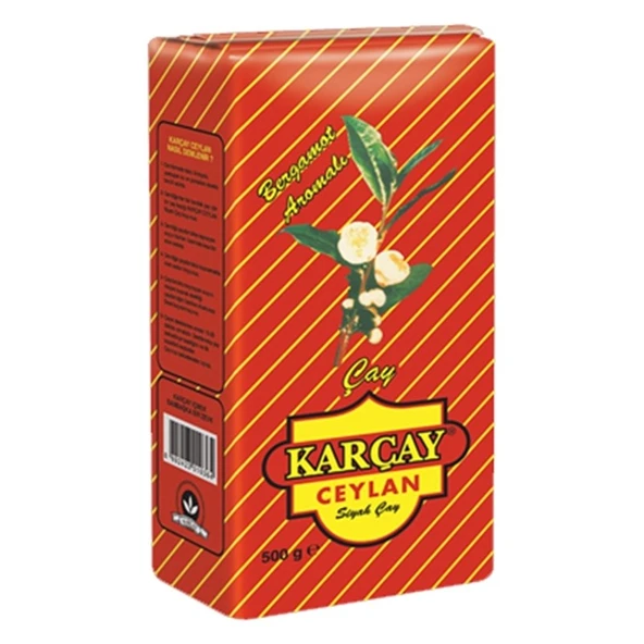 Karçay Ceylan Bergamot Aromalı Çay 500 Gr ürün görseli 1