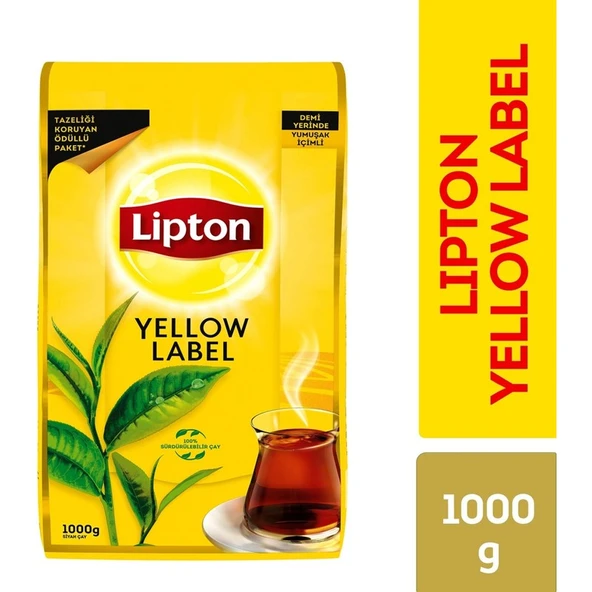Lipton Yellow Label Dökme Çay 1000 gr ürün görseli 1