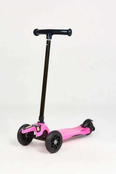 Tois Çocuk Pembe Mitur 3 Tekerlekli Yükseklik Ayarlı Scooter ürün görseli 1