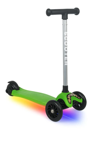 Tois GloVı LED Işıklı Scooter | 3 Tekerlekli, Yüksekliği Ayarlanabilir Güvenli Çocuk Scooter'ı ürün görseli 1