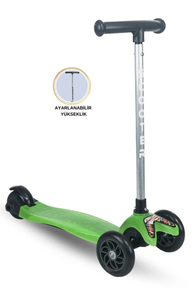 Tois Joy 3 Tekerlekli Yükseklik Ayarlı Scooter ürün görseli 1