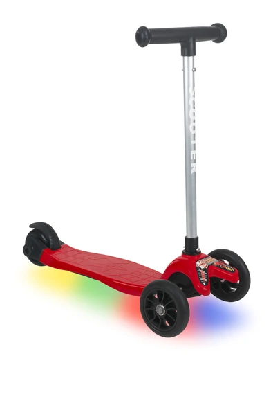 Tois ColorWase Led Işıklı 4 Kademe(50-65 cm) Ayarlanabilir 3 Tekerlekli Scooter ürün görseli 1