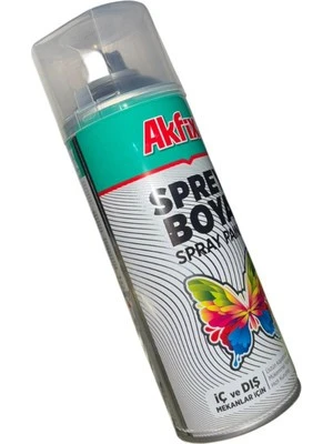 AKFİX MAT SİYAH SPREY BOYA 400ML ürün görseli 1