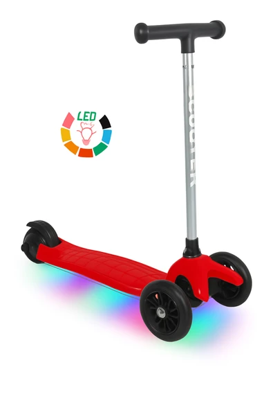 Tois Scootix Pilli Işıklı 3 Tekerlekli Çocuk Scooter ürün görseli 1
