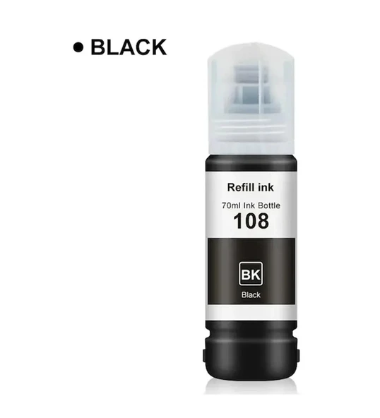 OKUR Epson 108 Mürekkep(Muadil) L8050, L18050 Black 70ml ürün görseli 1