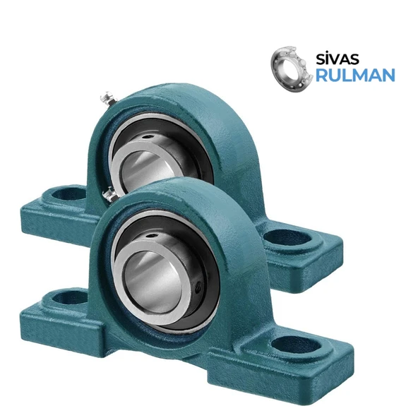 UCP 204 Yataklı Rulman İç Çap 20 mm - 2'li Paket ürün görseli 1