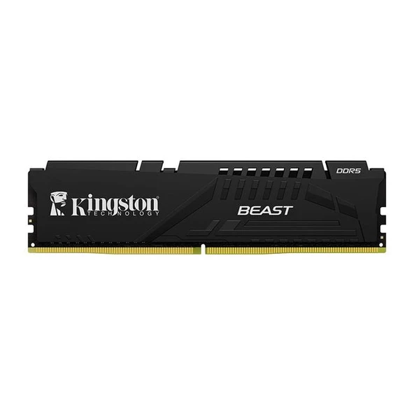 Kingston KF568C34BB-16TR Beast 16GB (1x16) 6800MHz DDR5 CL34 Siyah Ram ürün görseli 1