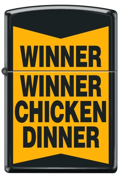 Zippo Winner Winner Chicken Dinner Dizayn Çakmak ürün görseli 1