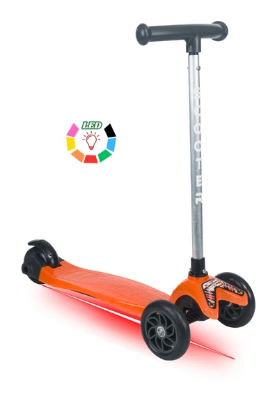 Tois ColorWase Led Işıklı 4 Kademe(50-65 cm) Ayarlanabilir 3 Tekerlekli Scooter ürün görseli 1