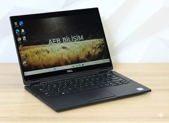 Dell Latitude 7390 2-in-1 Intel i5-8350U 16 RAM  256 SSD  Dokunmatik 13.3" Notebook  İkinci EL ürün görseli 1