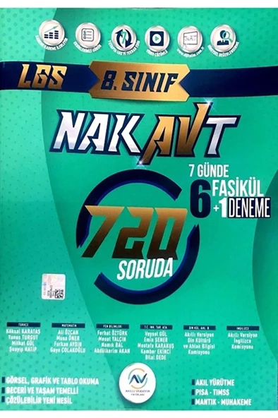 AV YAYINLARI Nakavt 8. Sınıf Lgs Kamp Tam Tekrar ürün görseli 1
