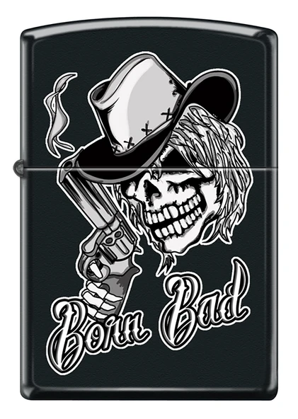 Zippo Born Bad Dizayn Çakmak - Resim 2