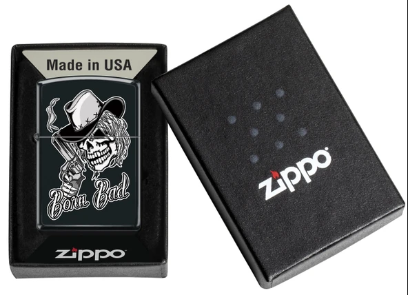 Zippo Born Bad Dizayn Çakmak - Resim 3
