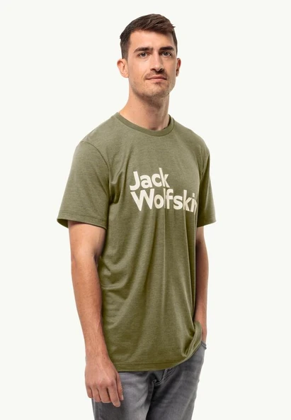 Jack Wolfskin Brand Erkek Outdoor Tişört Yeşil ürün görseli 1