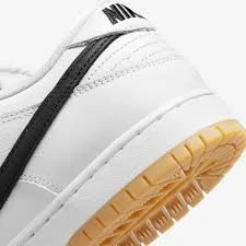 Nike SB Dunk Low Pro White Gum - Resim 5