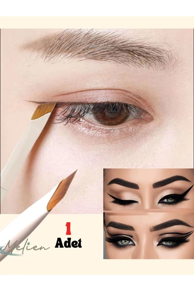 Profesyonel Eyeliner Makyaj Fırçası Ultra-İnce Düz Eyeliner Çekme Aparatı Göz Kalemi Fırçası ürün görseli 1