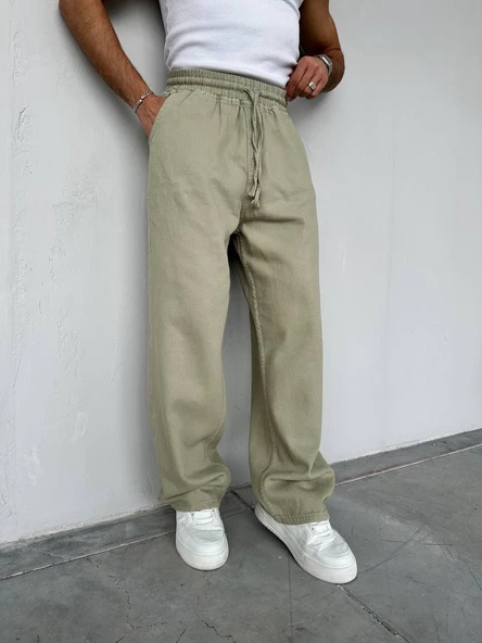 Gabardin Baggy Pantolon - Resim 2