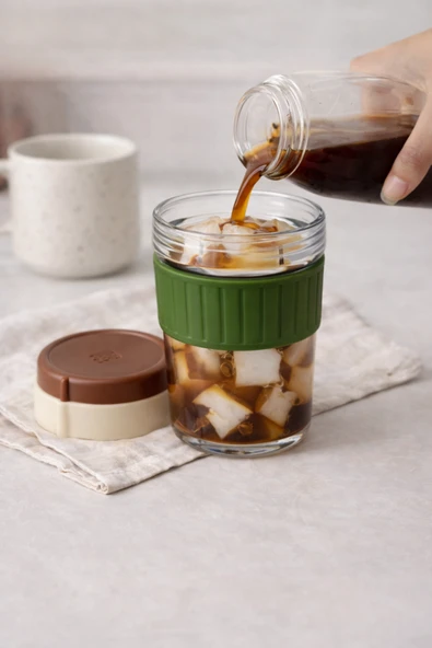 Pinmoo Mocha Bardak ve Buz Kalıbı ürün görseli 1