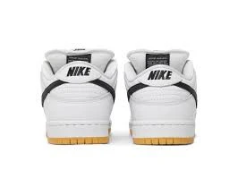 Nike SB Dunk Low Pro White Gum - Resim 8