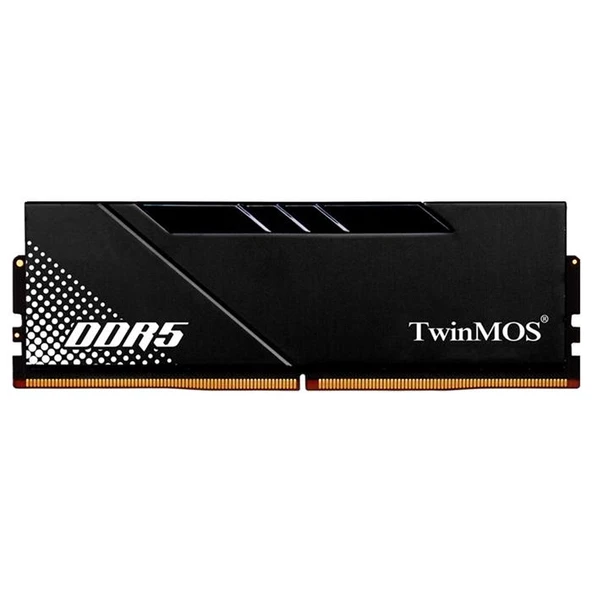 16 GB DDR5 5600MHZ CL46 SİYAH VOLTX TWINMOS SOĞUTUCULU DT TMD516GB5600U46B ürün görseli 1