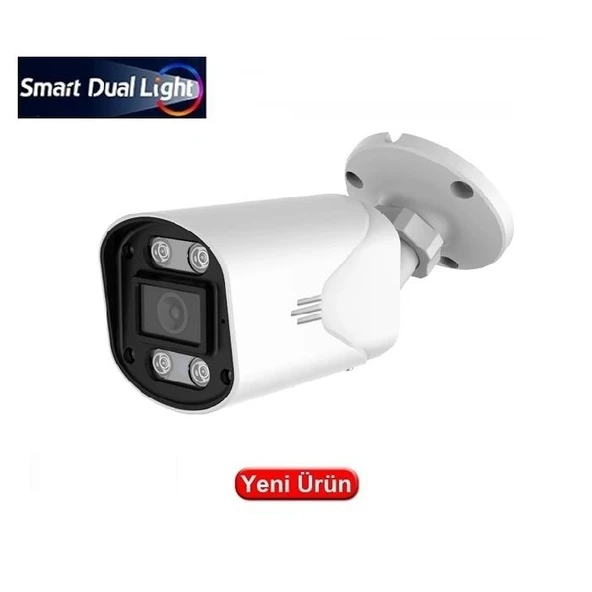 EZCOOL EZ-4115IPS 5MP 3.6MM SMART DUAL LIGHT POE  IP BULLET KAMERA ürün görseli 1