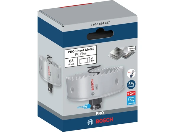 Bosch Pc-Plus Ssm Delik Açma Testeresi 83 mm - Resim 2