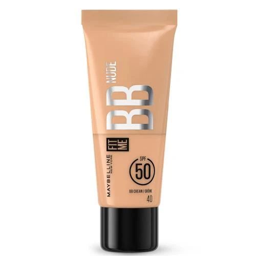 ​​Maybelline Fit Me BB Nude 40 Spf 50 50 Ml BB Krem - Sıcak Orta Ton ürün görseli 1