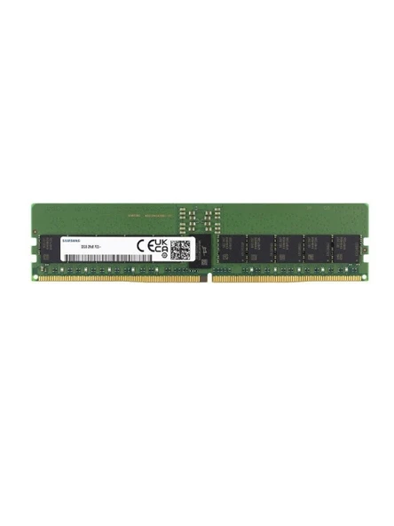 SAMSUNG 32GB DDR5 4800MHz 2Rx8 PC5-4800B ECC RDIMM Sunucu Ram M321R4GA3BB6-CQKET ürün görseli 1