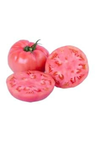 Tohumcumm 100 Adet Tohum Nadir Dev Pembe Köy Domates Tohum Kaliteli Doğal Kelle Domates ürün görseli 1