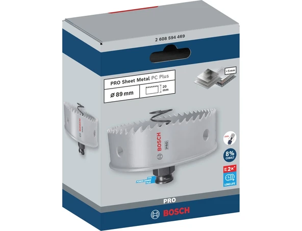 Bosch Delik Testeresi Pro Sm Pc Plus Hs 89 mm - Resim 2