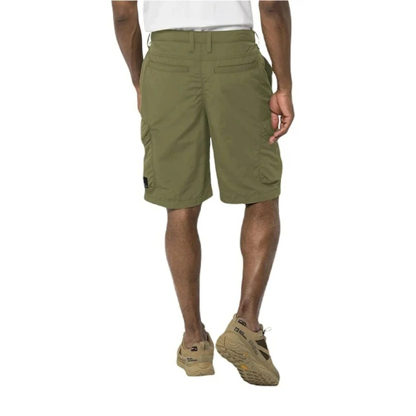Jack Wolfskin Kalahari Kargo Şort Açık Yeşil - Resim 11