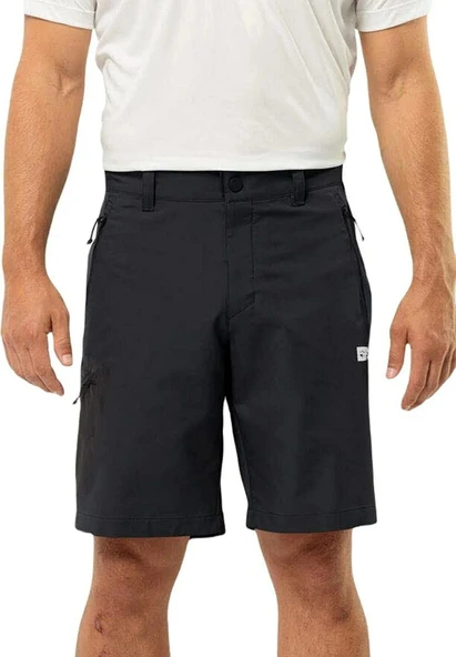 Jack Wolfskin Active Track Erkek Şort Siyah - Resim 10