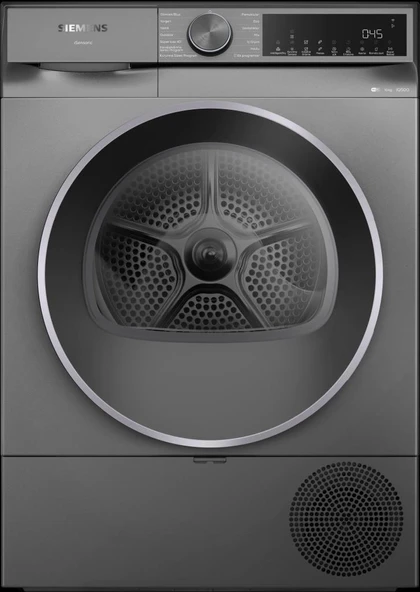 Siemens WQ52J20RTR Isı Pompalı Kurutma Makinesi 10 kg Antrasit iQ500 ürün görseli 1