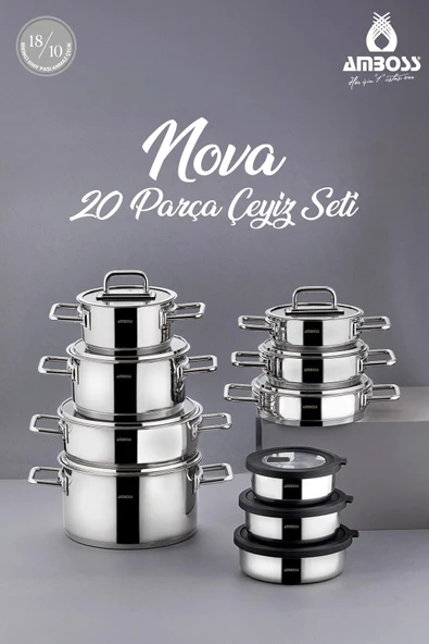 Nova 20 Parça Çeyiz Seti ürün görseli 1