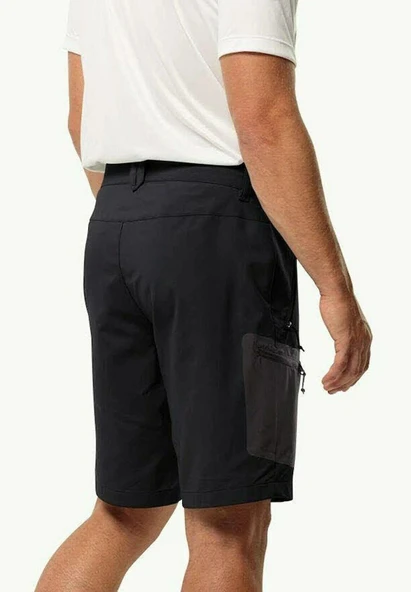 Jack Wolfskin Active Track Erkek Şort Siyah - Resim 11