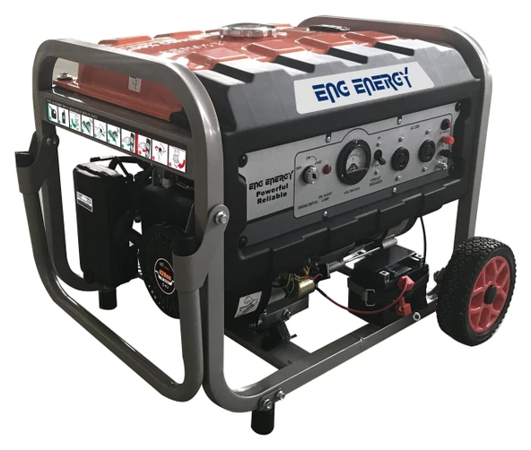 ENERGY KM8000 Marşlı Benzinli Jeneratör 8 kVA 6.5 kW Bakır Alternatör ürün görseli 1