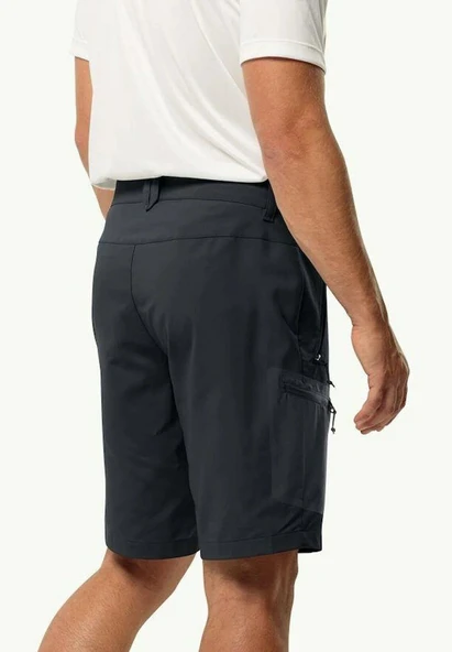 Jack Wolfskin Active Track Erkek Şort Gri - Resim 9