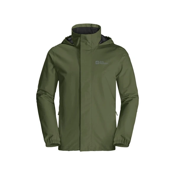 Jack Wolfskin Stormy Point 2L Outdoor Ceketi Yeşil ürün görseli 1