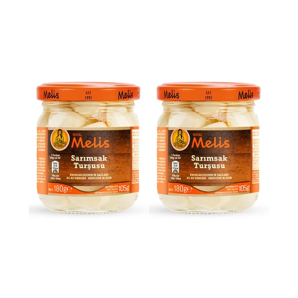 Melis Sarımsak Turşusu 180 gr x 2 Adet ürün görseli 1