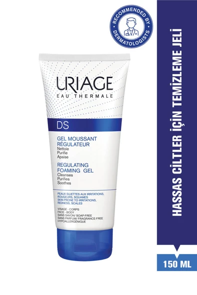 URİAGE D.S. Kızarık ve Hassas Ciltler İçin Temizleme Jeli 150 ml ürün görseli 1