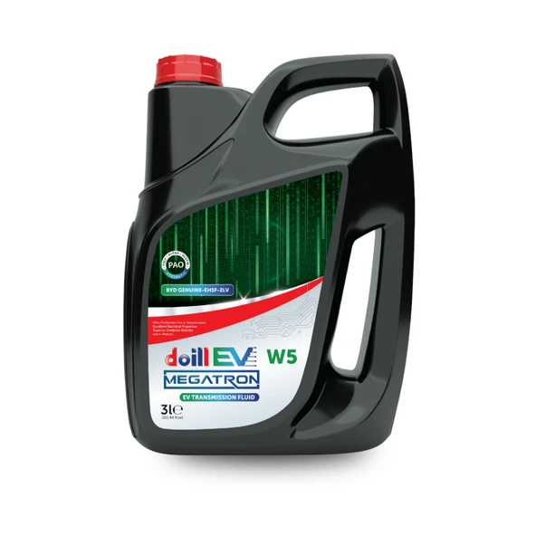 MEGATRON EV W5 BYD 3 Litre Elektrikli Araçlar İçin Tam Sentetik PAO Şanzıman Yağı (Üretim Yılı: 2026) ürün görseli 1