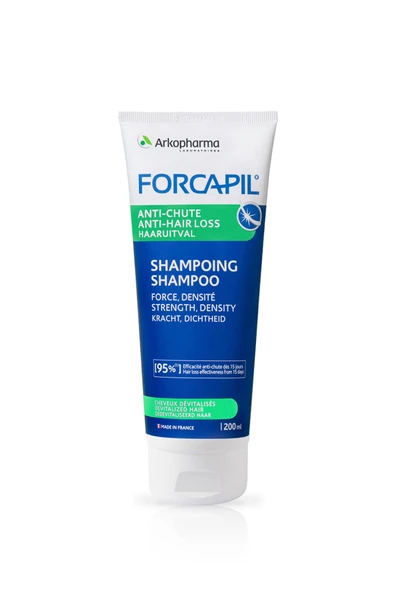 ARKOPHARMA Forcapil® Keratin + Anti Hair Loss Dökülme Karşıtı Şampuan 200 ml ürün görseli 1