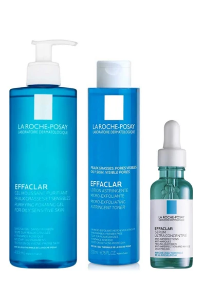 LA ROCHE POSAY Effeclar Akne Karşıtı Pürüzsüzleştirici Ve Leke Karşıtı Bakım Seti 2 ürün görseli 1