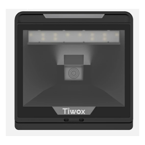 Tiwox VS-8000 2D Karekod USB Masaüstü Barkod Okuyucu ürün görseli 1