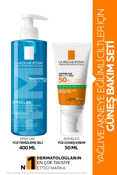 LA ROCHE POSAY Yağlı ve Akneye Eğilimli Ciltler için Güneş Bakım Seti ürün görseli 1