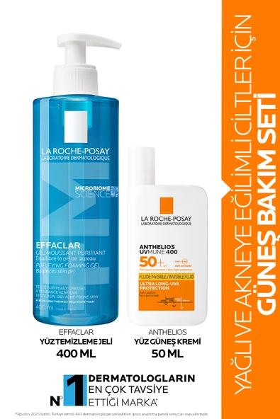 LA ROCHE POSAY Yağlı ve Akneye Eğilimli Ciltler için Güneş Bakım Seti ürün görseli 1