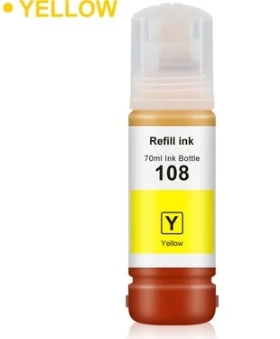 OKUR Epson 108 Mürekkep(Muadil) L8050, L18050 Yellow 70ml ürün görseli 1