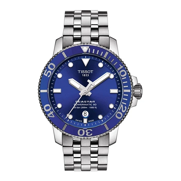 Tissot Seastar 1000 Powermatic 80 T1204071104100 Erkek Kol Saati T120.407.11.041.00 ürün görseli 1
